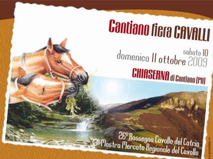 mostra Mercato del Cavallo Cantiano